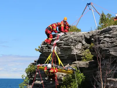 Fire Rescue at the Grotto